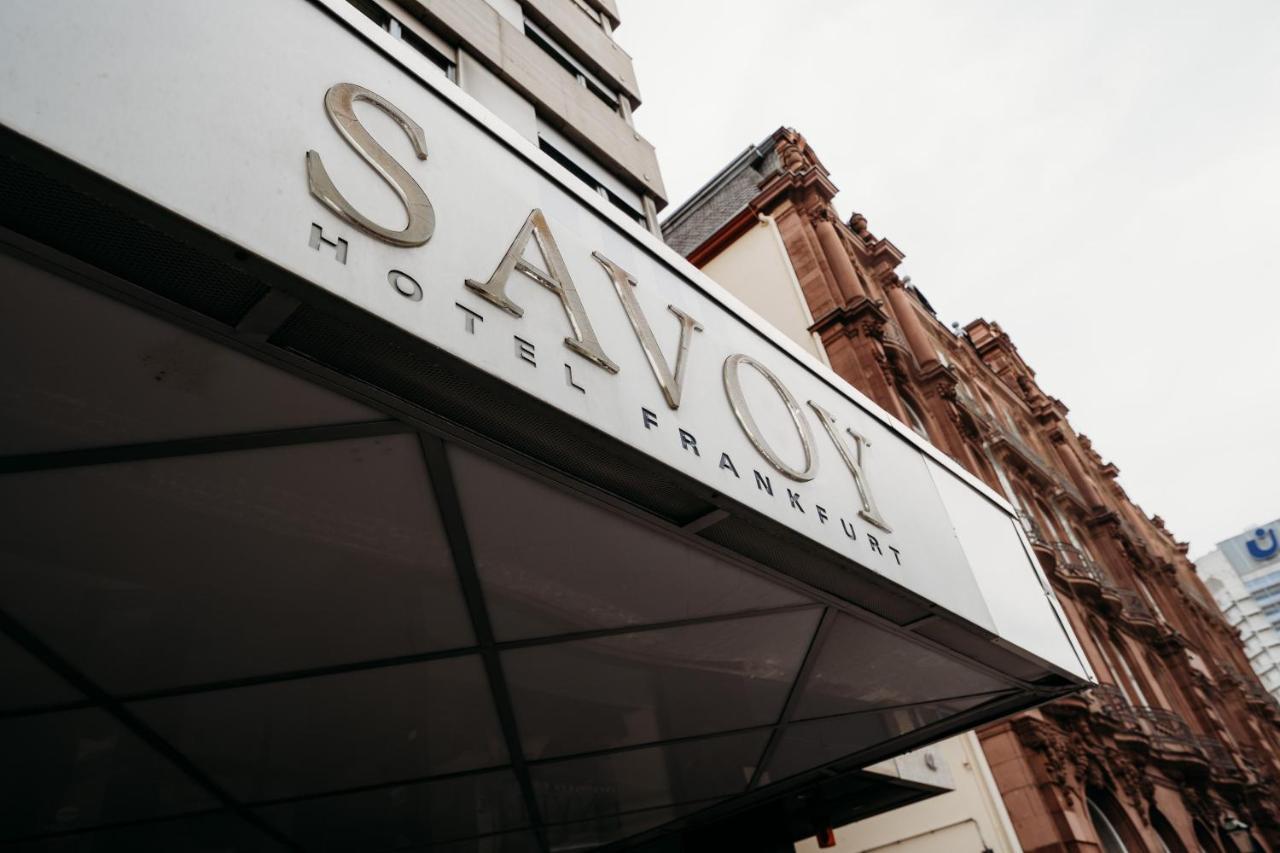 Savoy Hotel Fráncfort del Meno Exterior foto